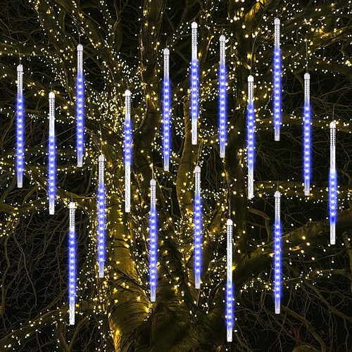 Luci natalizie esterno pioggia - esterno,