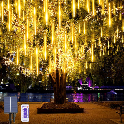 Solari luci della pioggia - luci,