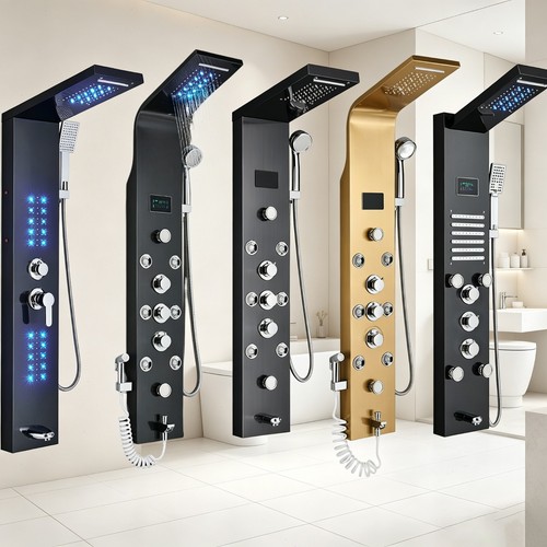 Pannello doccia led sistema - pannello,