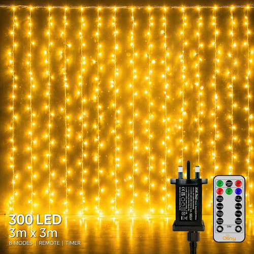 300 led tenda fata luci - tenda, 3x3m