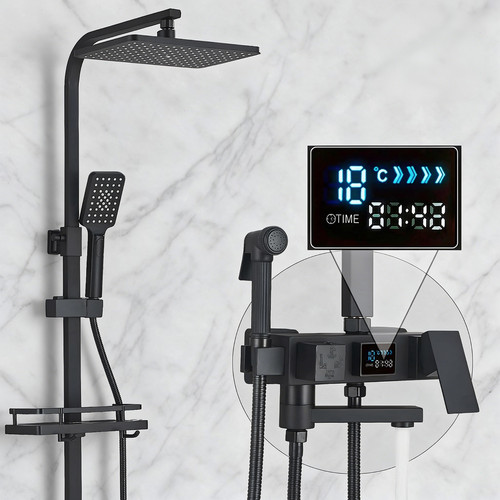 Doccia pioggia led in - doccia,