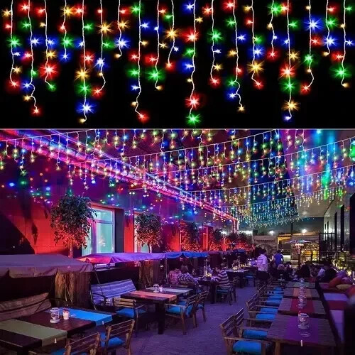 Tenda luminosa rgb natalizia - rgb,