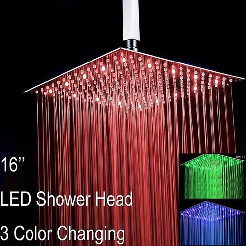 Led acciaio soffione - 40,
